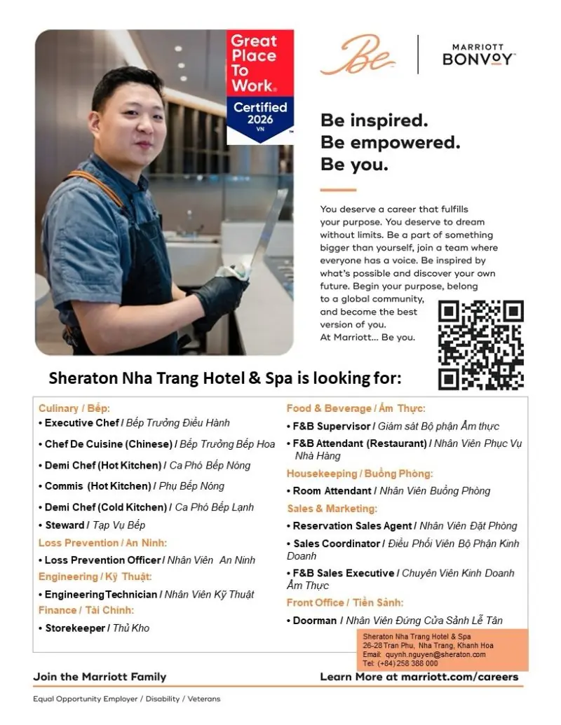 Various Position Sheraton Nha Trang
