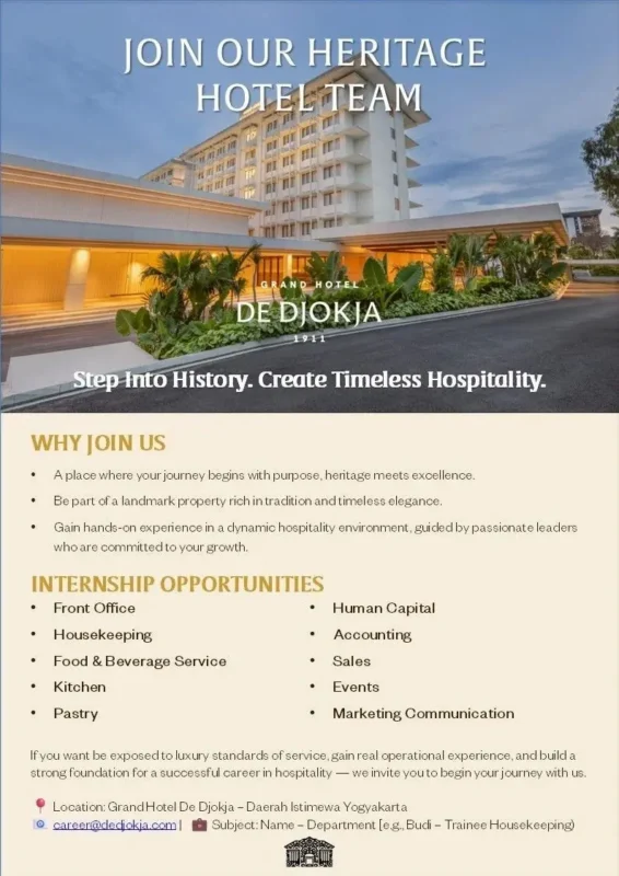 Internship De Djokja