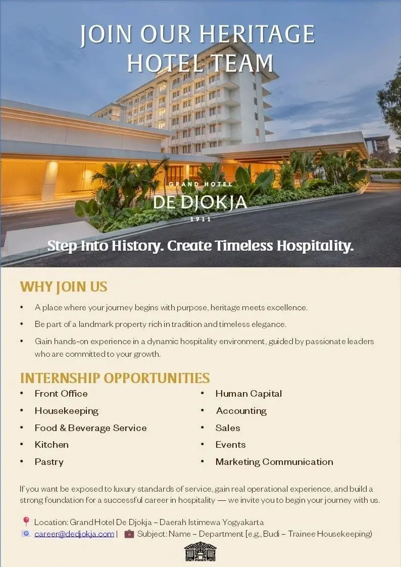 Internship De Djokja