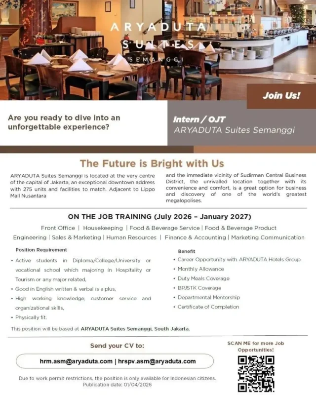 Internship Aryaduta