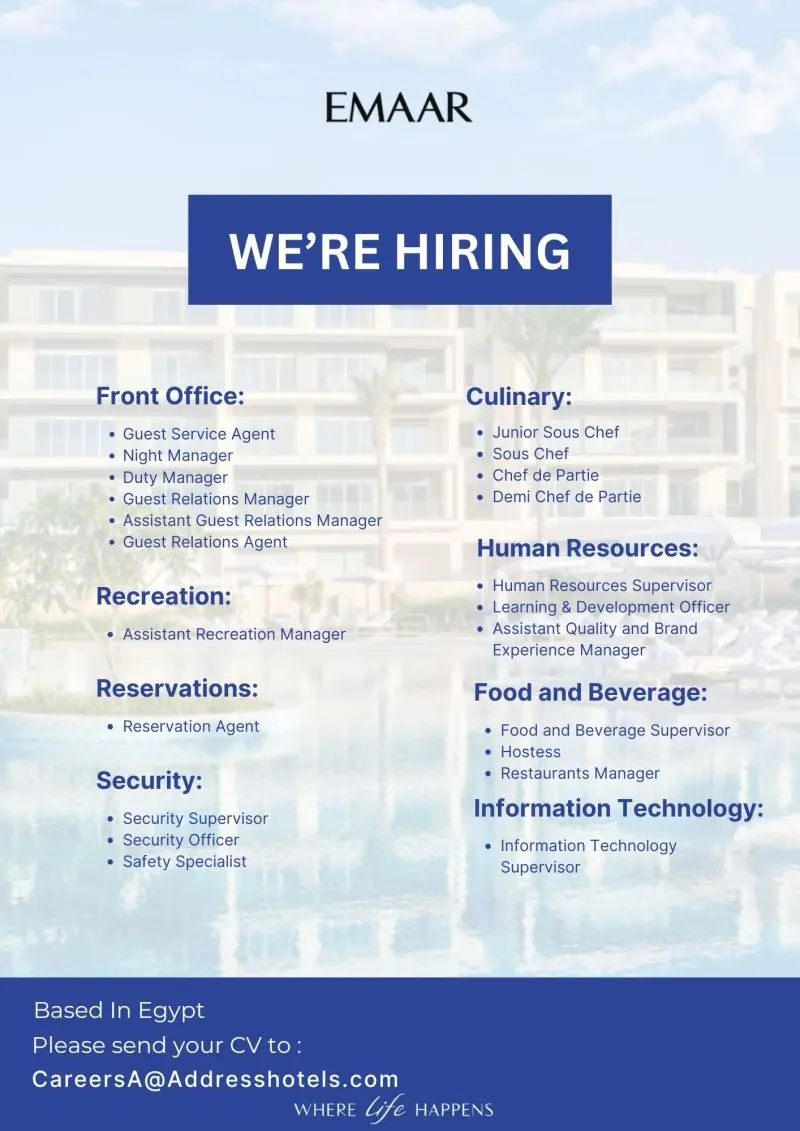 Various Position Emaar