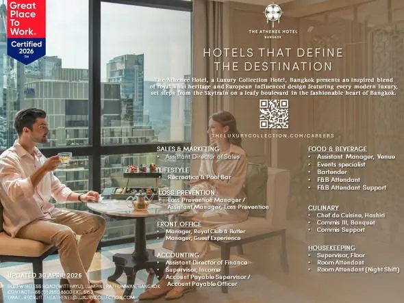 Various Position The Athenee Bkk