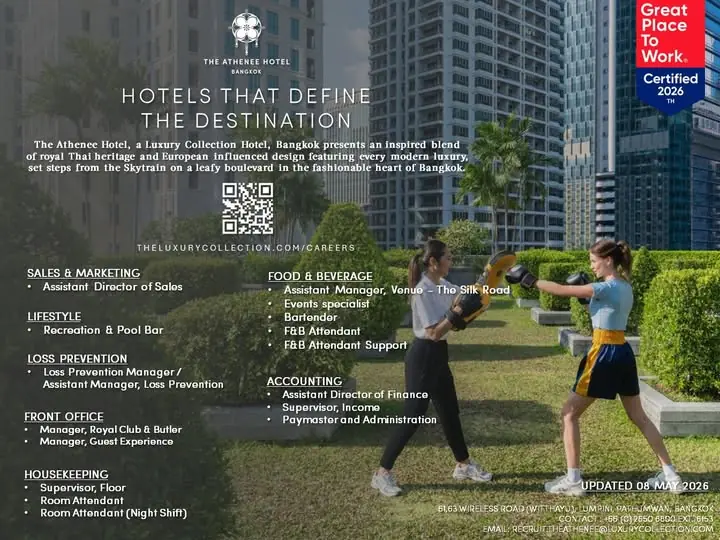 Various Position The Athenee BKK