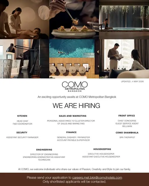 Various Position Como BkK