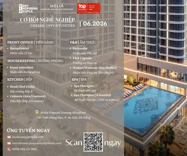 Various Position Melia Danang