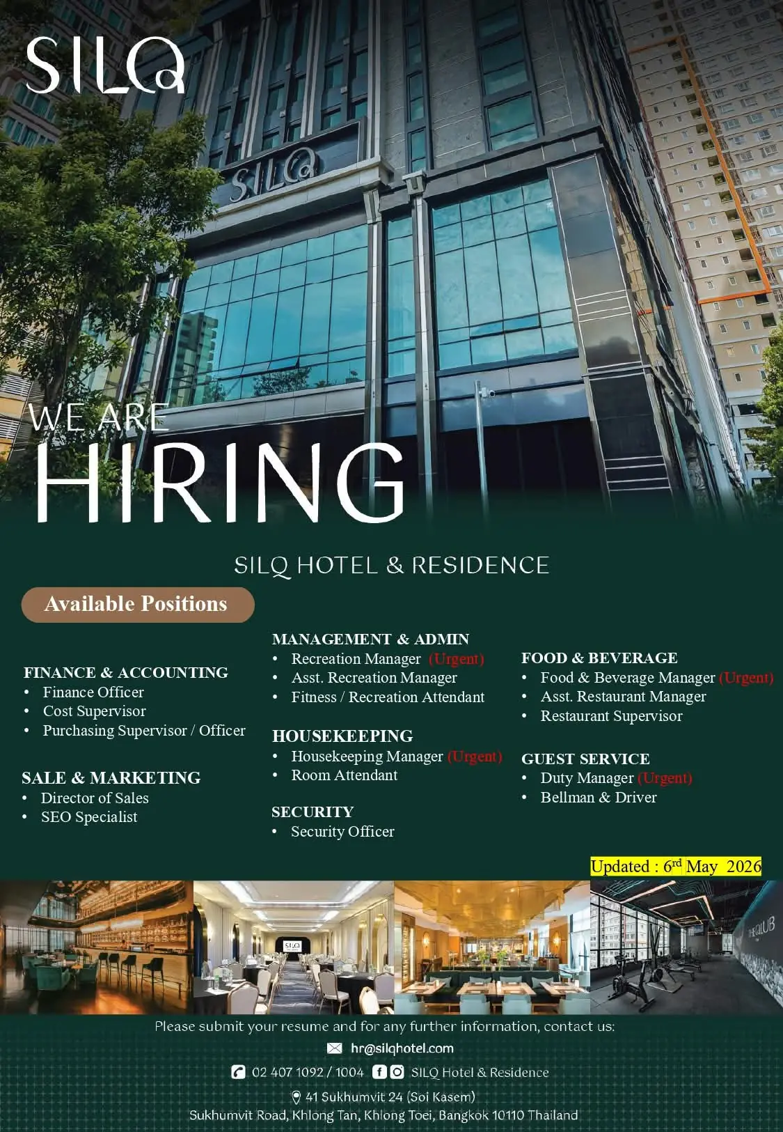 Various Position SILQ Bkk