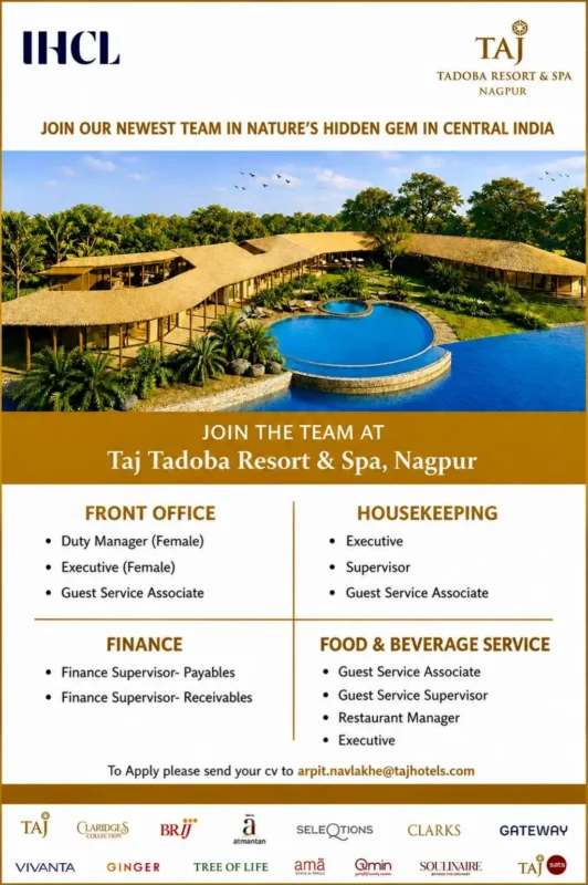 Various Position TAJ Nagpur