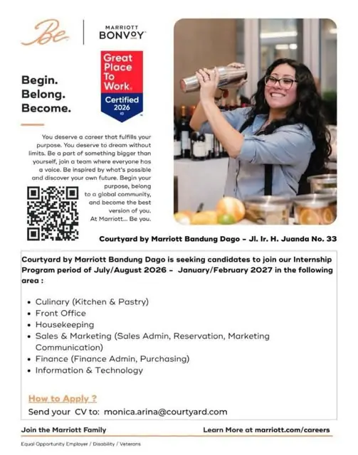 Internship Courtyard By Marriott Bandung Dago