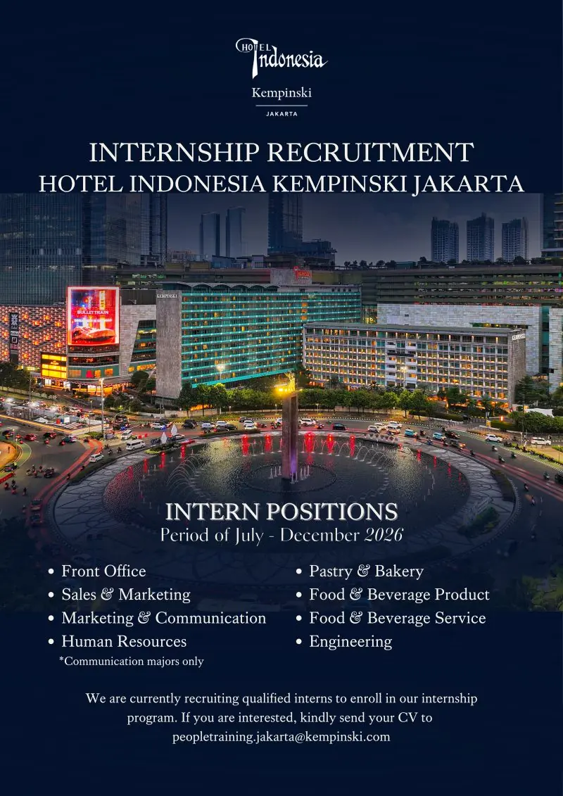 Internship Kempinski Jakarta