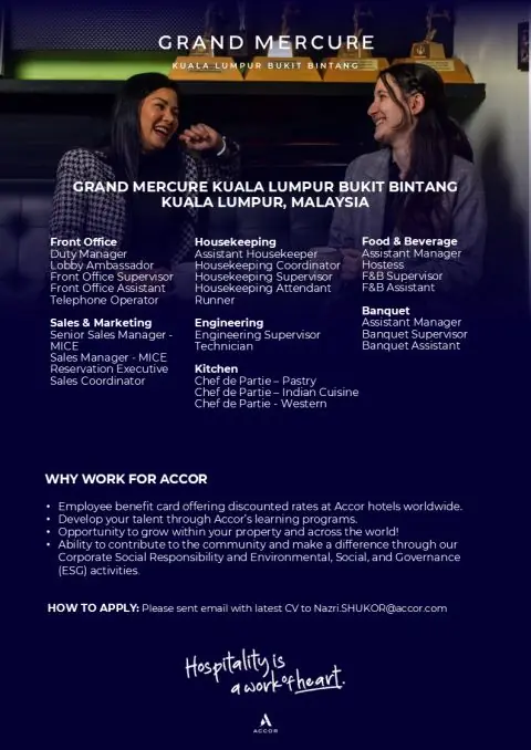 Various Position Mercure KUL