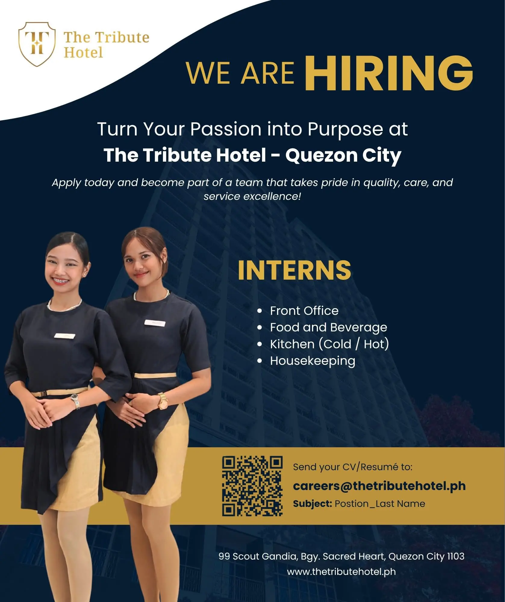 Internship The Tribute Quezon