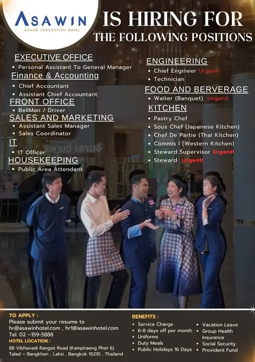 Various Position Aswin Bkk