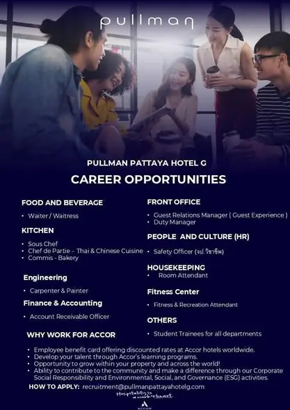 Various Position Pullman Pattaya C