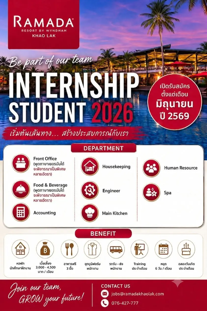 Internship Ramada Kha Lak