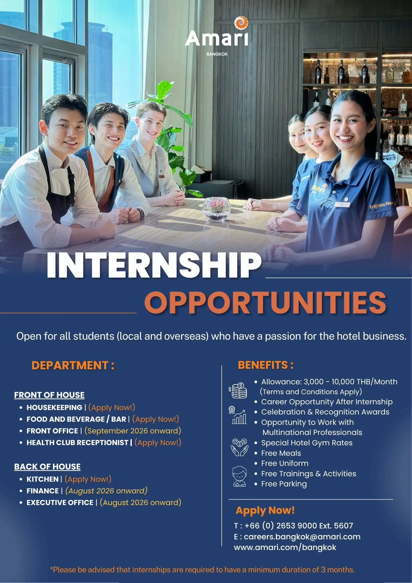 Internship Amari Bkk