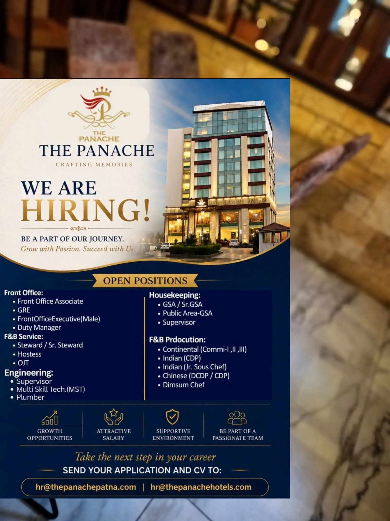 Various Position The Panache