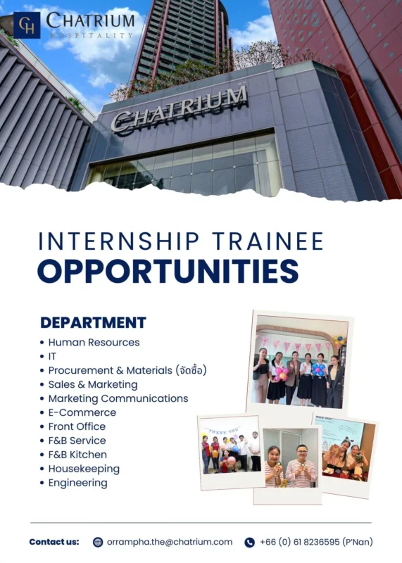 Internship Chatrium Thai