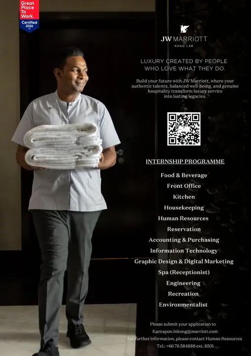 Internship JW Khao Lak