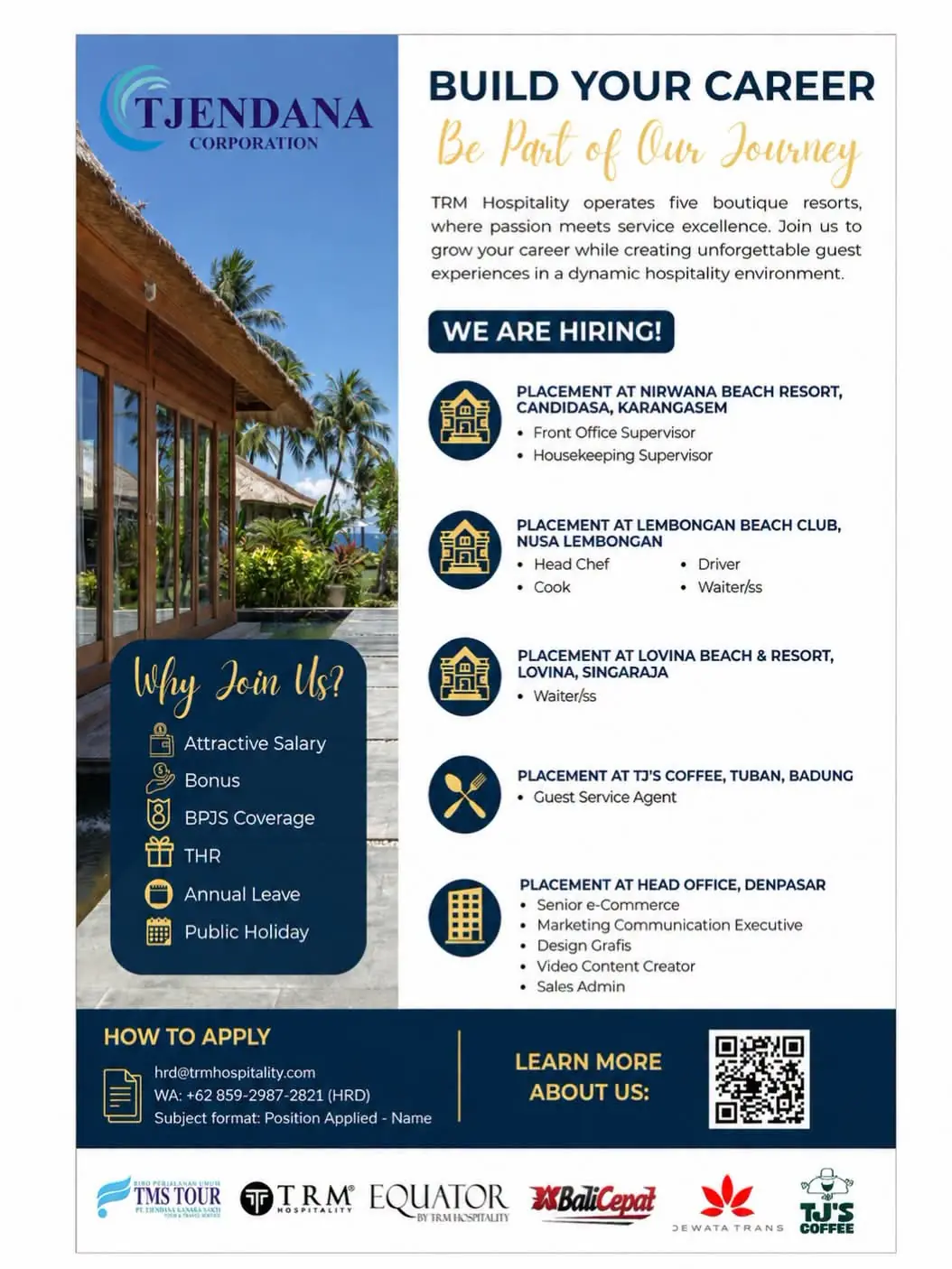 Various Position TRM Indonesia