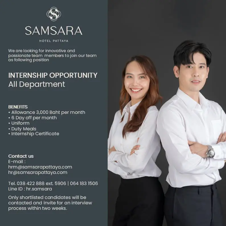 Internship Samsara Pattaya
