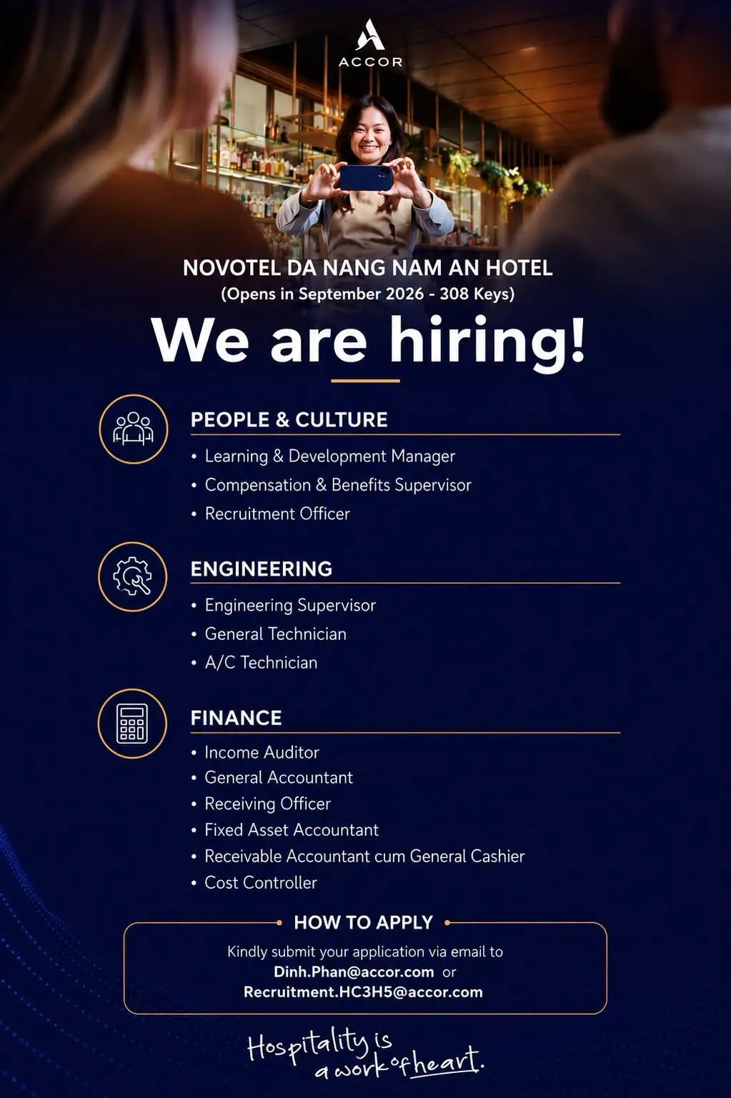 Various Position Novotel Danang 2