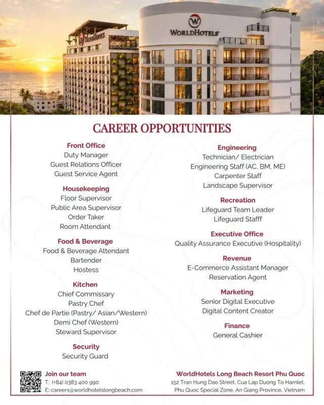 Various Position World Hotel Phu Quoc