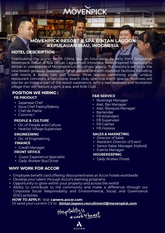 Various Position Movenpick Bintan