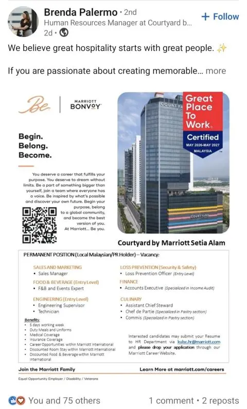 Various Position Courtyard Setia Alam
