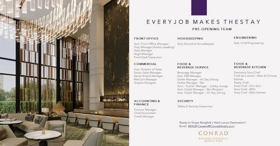Various Position Conrad BKK