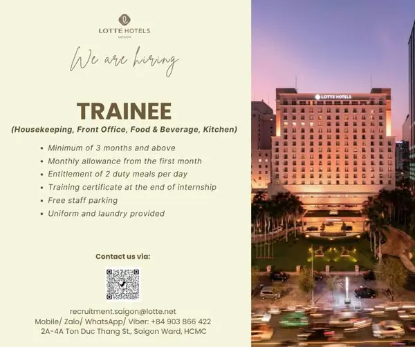 Internship Lottes Saigon