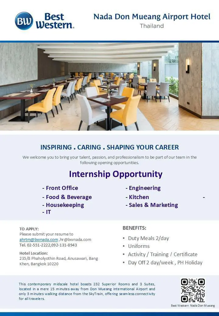 Internship BW Don Muang