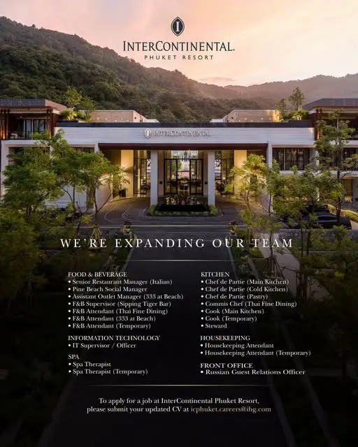Various Position IC Phuket