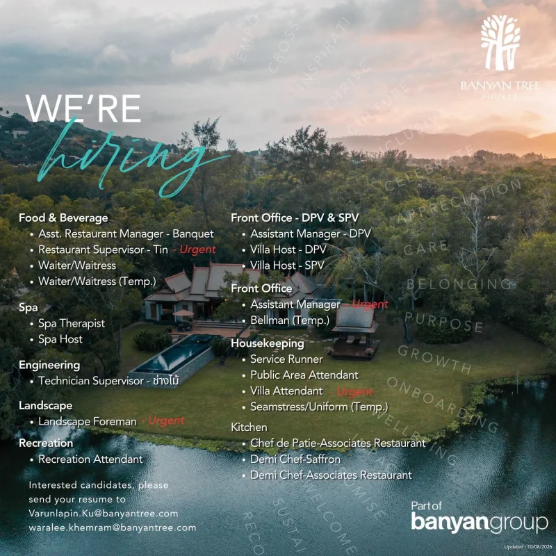 Various Position Banyan Phuket