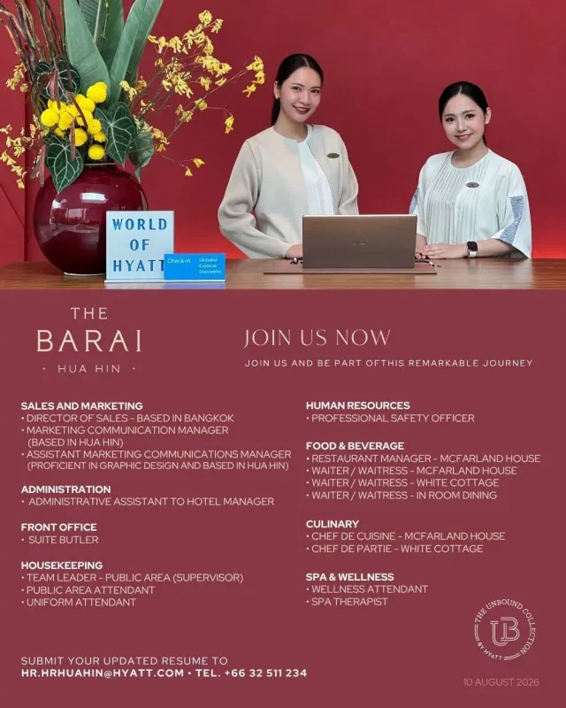 Various Position The Barai Hua Hin