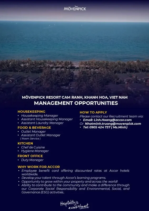 Various Position Movenpick Cam Ranh 1