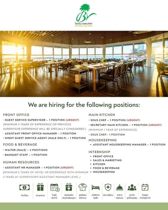 Various Position Bangsaen Villa