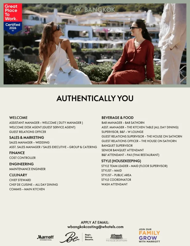 Various Position W BKK