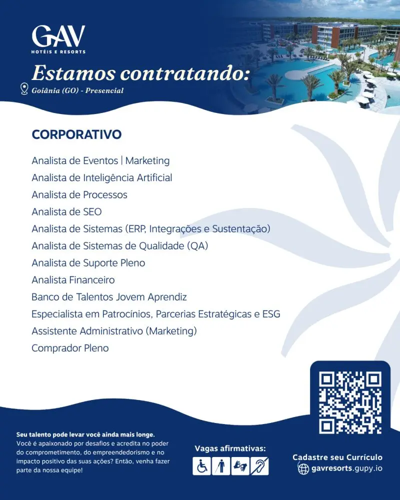 Various Position GAV Goiania