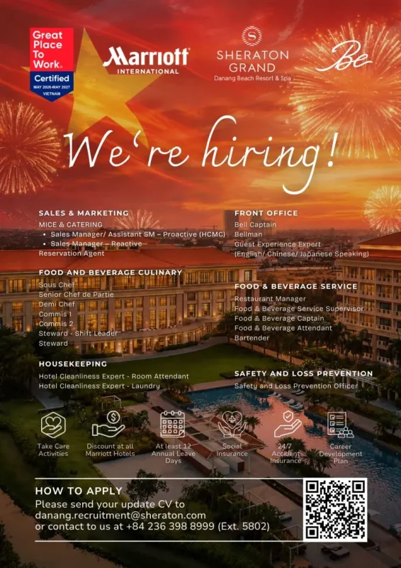 Various Position Sheraton Dan Nang