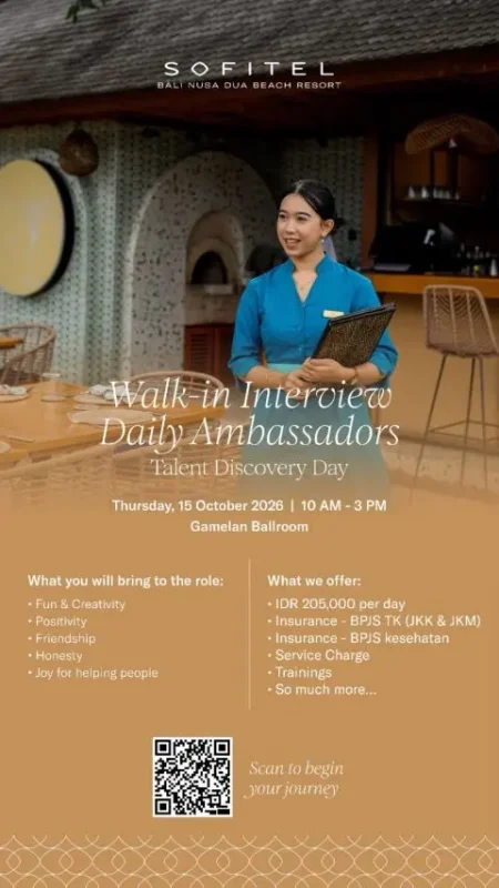 Jobs Air Sofitel Bali