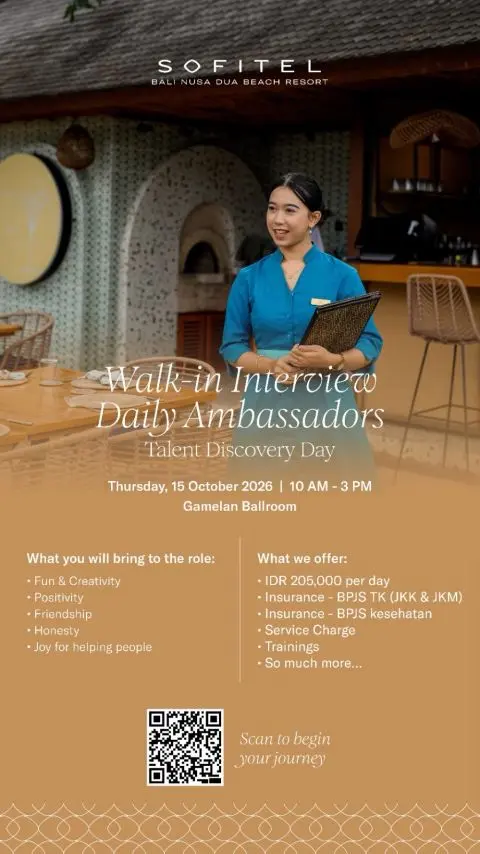 Jobs Air Sofitel Bali