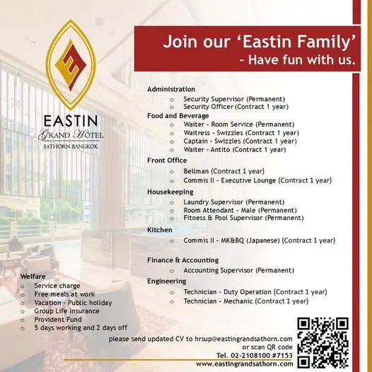 Various Position Eastin BKK