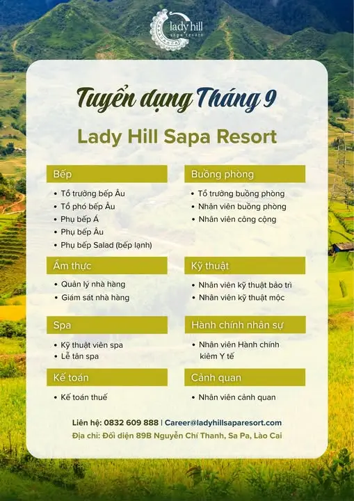 Various Position Lady Hill Viet