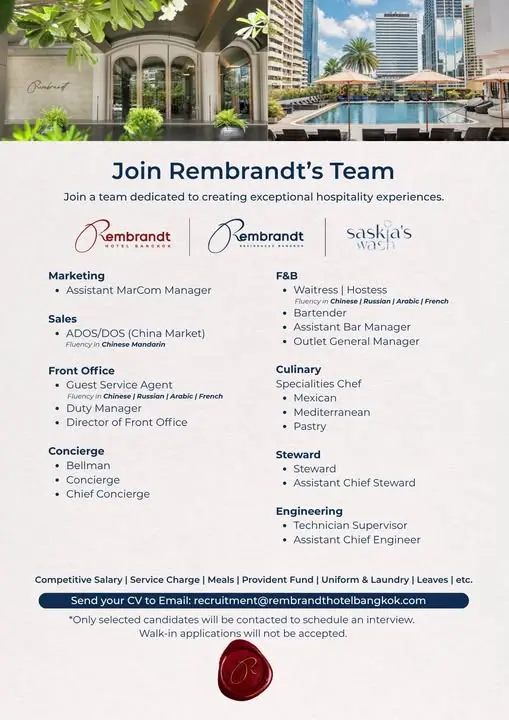 Various Position Rembrandt Bkk
