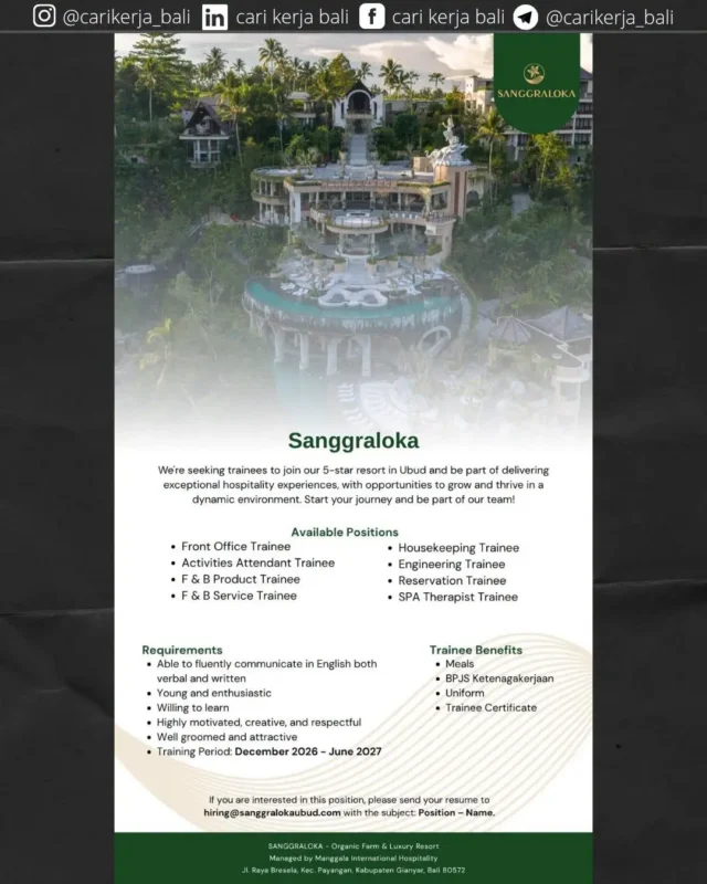 Internship Sangraloka Indon