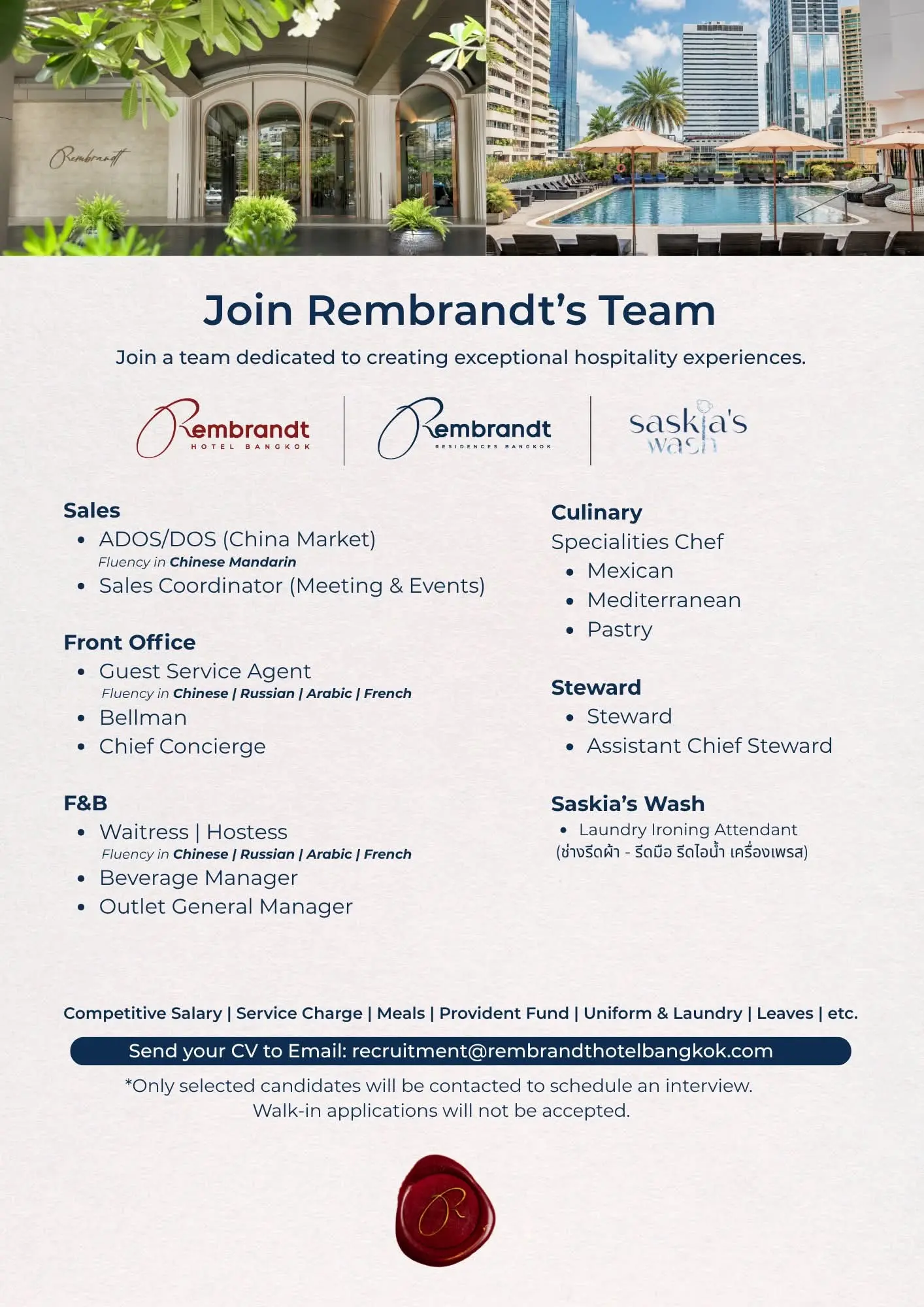 Various Position Rembrandt Bkk