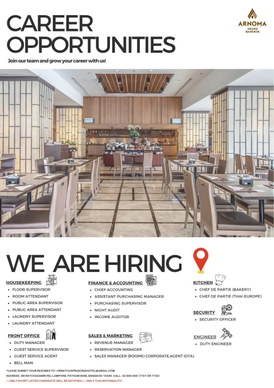 Various Position Arnoma BKK