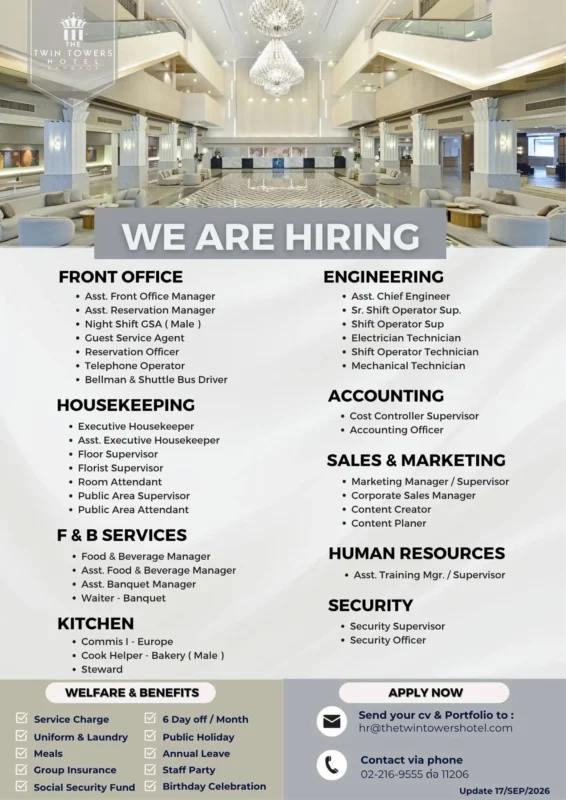 Jobs Fair Twin Towers BKK
