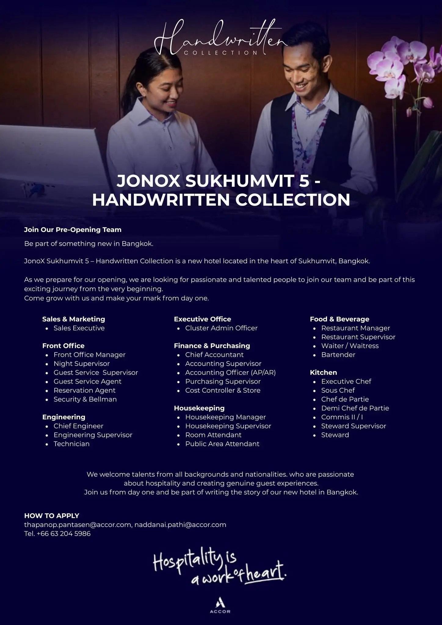 Various Position Jonox Bkk
