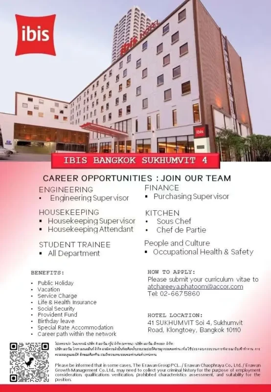 Various Position Ibis BKK